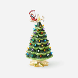 Revolving Christmas Tree, Santa/Reindeer