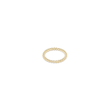 Classic Gold 2mm Bead Ring