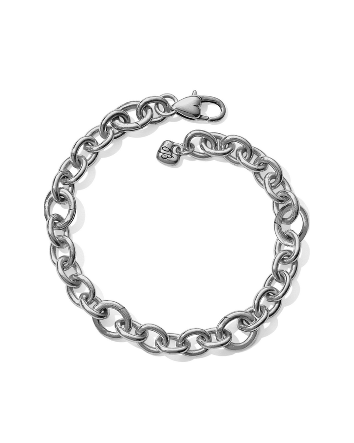 Luxe Link Charm Bracelet, Silver