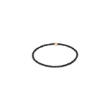 Hope Unwritten Faceted Hematite 2mm Bead Bracelet