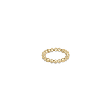 Classic Gold 3mm Bead Ring