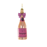 Champagne with Bow Ornament, Pink