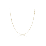 17" Choker Simplicity Chain Gold, Classic 2mm