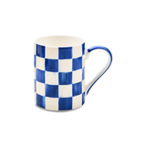 Royal Check Porcelain Mug
