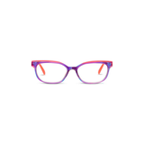 Augusta Glasses, Purple/Coral Iridescent