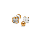 Massandra Reversible Flower Post Earrings