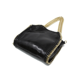 Chain Detail Crossbody, Black