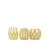 Gold Pearl Paper Vase Wraps