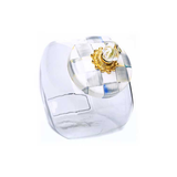 Cookie Jar with Sterling Check Lid