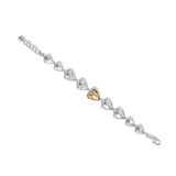 Cascade Heart Bracelet