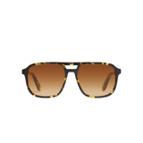 On The Fly Sunglasses, Shiny Yellow Tortoise Frame/ Orange Lens