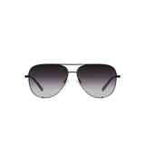 High Key Extra Large Sunglasses, Black Frame/ Fade Polarized Lens