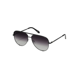 High Key Extra Large Sunglasses, Black Frame/ Fade Polarized Lens