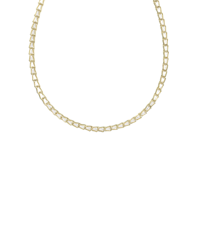 Bella Tennis Necklace, Gold
