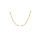 15" Choker Classic Gold 4mm Bead