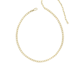 Bella Tennis Necklace, Gold