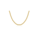 17" Choker Classic Gold 5mm Bead