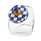 Sweets Jar with Royal Check Lid