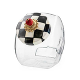 Cookie Jar with Courtly Check Lid