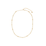 Deliah Gold Strand Necklace, Ivory MOP