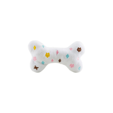 White Chewy Vuiton Bone Toy Large