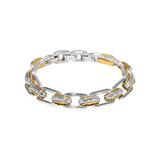 Mosaic Two Tone Links Bracelet