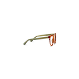 Fanfare Glasses, Blonde Tortoise/Green