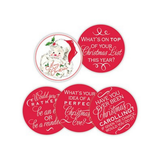 Merry Christmas Conversation Coaster