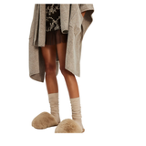 Snowball Slippers, Taupe