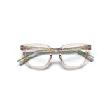 Nola Glasses, Gray/Chelsea Orange