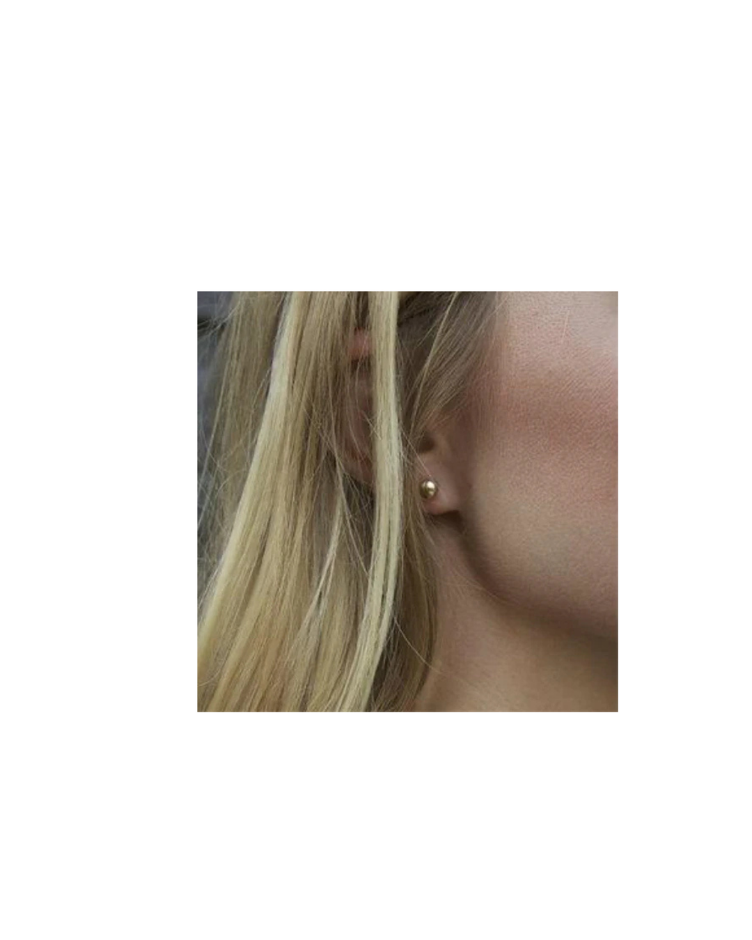 Classic 6mm Ball Stud - Gold