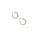 Mystery Of Love Heart Hoop Earrings