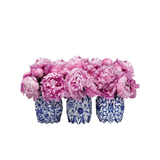 Blue Chinoiserie Vase Wraps