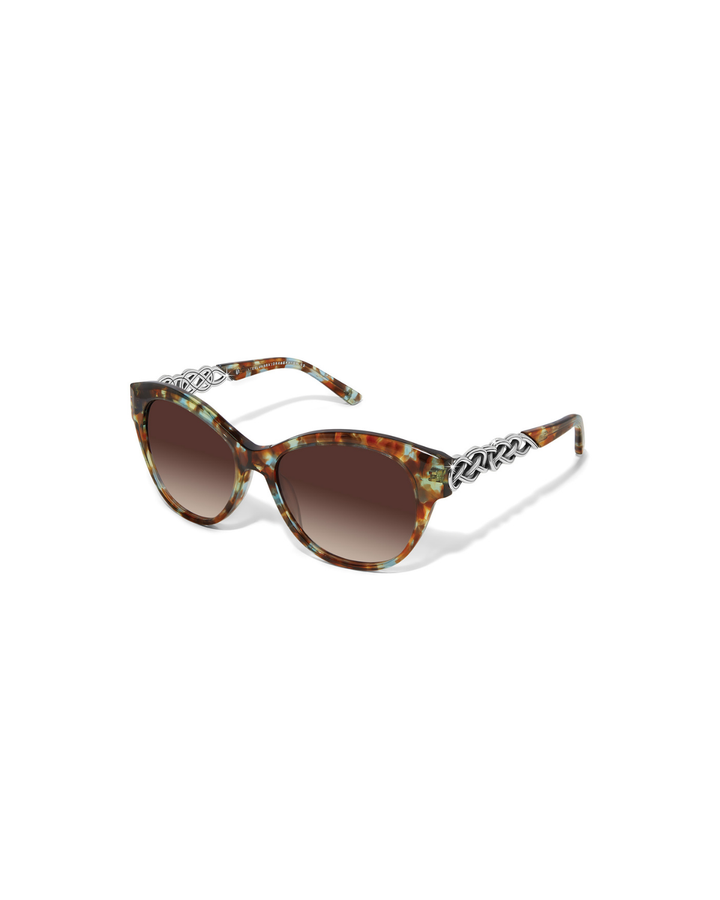 Interlok Braid Sunglasses, Blue Havana