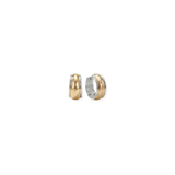 Reflection Mini Hoop Earrings in Gold/Silver
