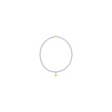 Hope Classic Ocean Mist Bracelet - Signature Cross Small Gold Charm