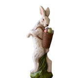 Easter Bunny with Basket of Eggs
