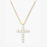 "Oh She Fancy" Cross Pendant