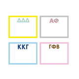 Sorority Shadow Style Note Cards