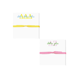 Sorority Doodle Script Notepad