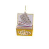 Favorite Recipes Ornament, Yellow
