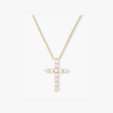 "Oh She Fancy" Small Cross Pendant