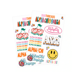 Sorority Sticker Sheet