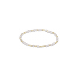 Hope Unwritten 3mm Bracelet, Pearl