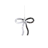 Disco Bow Ornament, Small