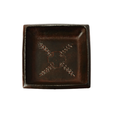 Valet w/ Embossed Cross & Laurel