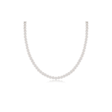 17" Choker Beaded - Classic Pearl 4mm