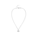 Heritage Drop Necklace, Silver