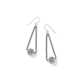 Pebble Dot Bola French Wire Earrings