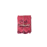 Hello Beautiful Cotton Terry Wash Cloths, Set of 2